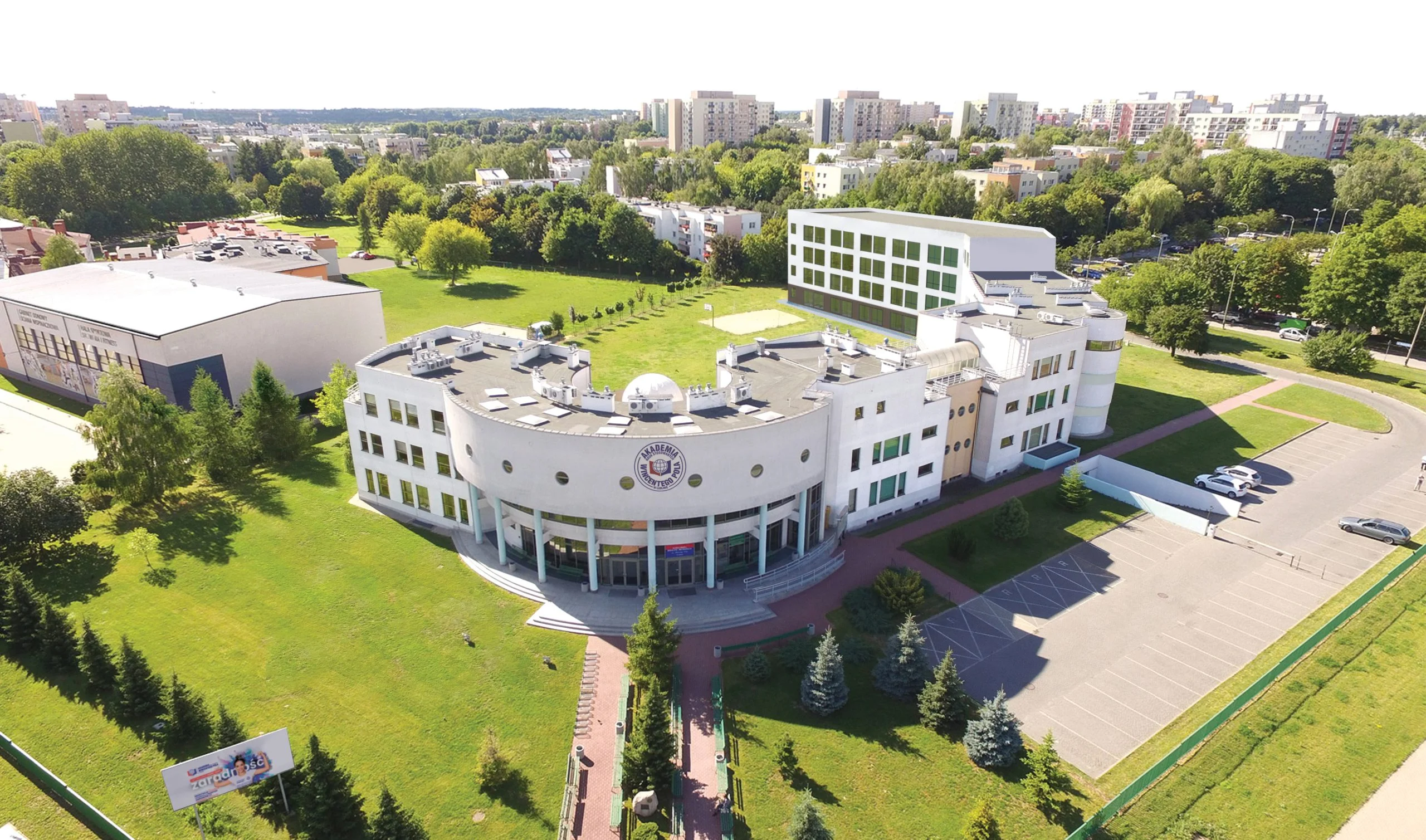 Académie des Sciences Appliquées Wincenty Pol à Lublin bannière